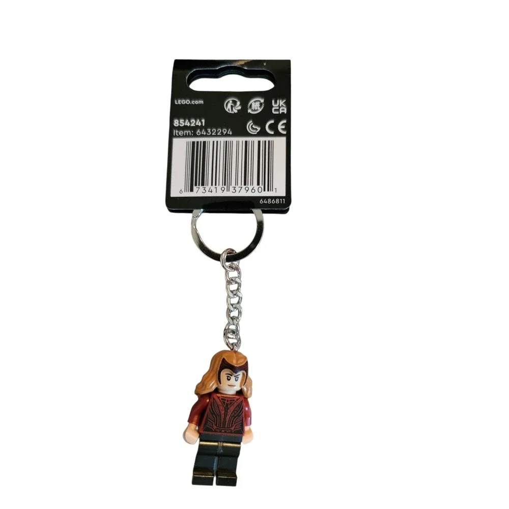 LEGO Scarlet Witch Keychain Marvel Infinity Saga  Red New 854241 Wanda Maximoff